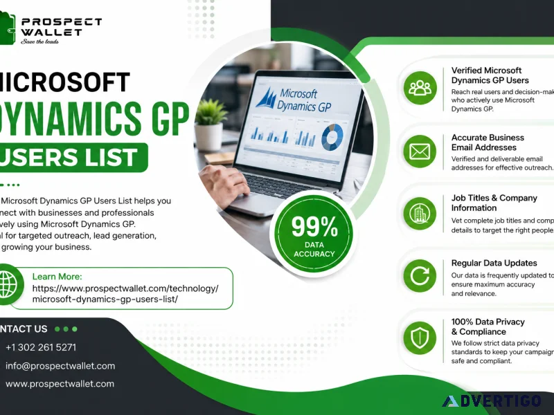 Microsoft dynamics gp users email list