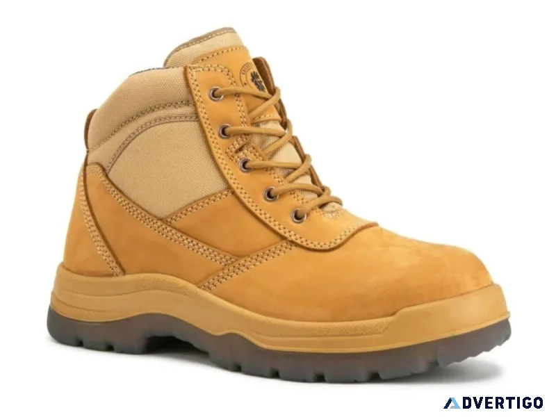 Steel toe work boots men for work safety and everyday comfort