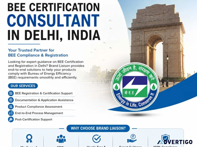 Best bee certification consultant in india brand liaison