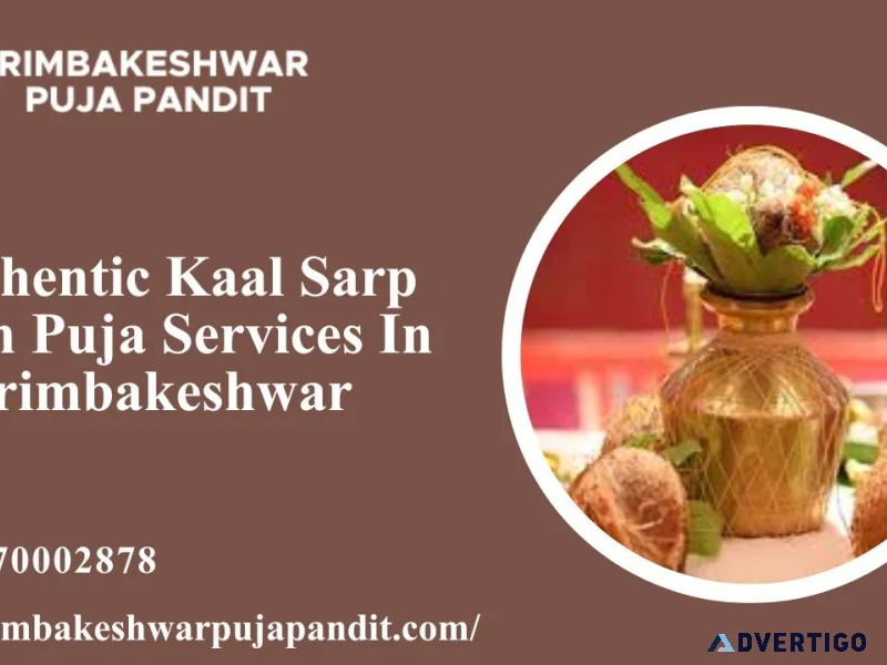 Authentic kaal sarp dosh puja services in trimbakeshwar