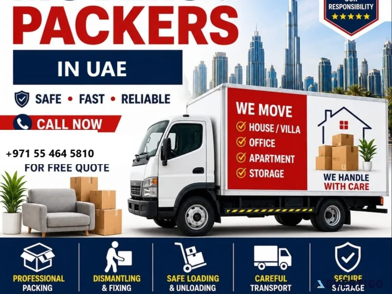 Professional movers packers