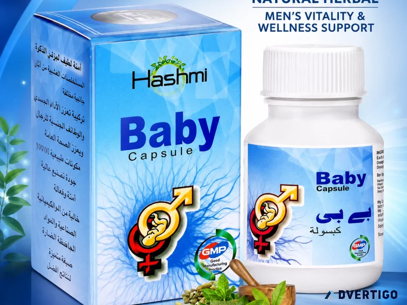 Hashmi baby capsule natural mens vitality energy support
