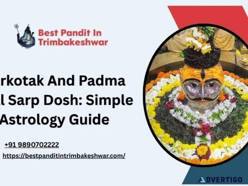 Karkotak and padma kaal sarp dosh simple astrology guide