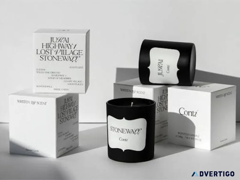 Custom candle boxes