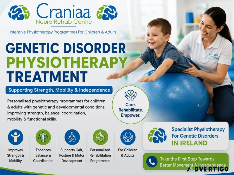 Genetic disorder physiotherapy treatment in ireland