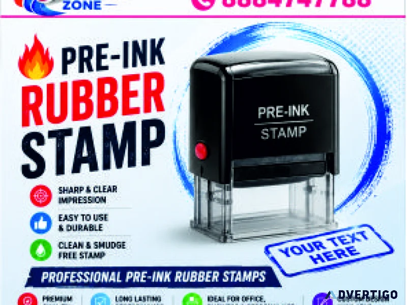 Rubber stamp business stamps get your rubber stamp today c