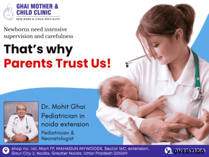Pediatrician in noida extension expert child care by dr mohit