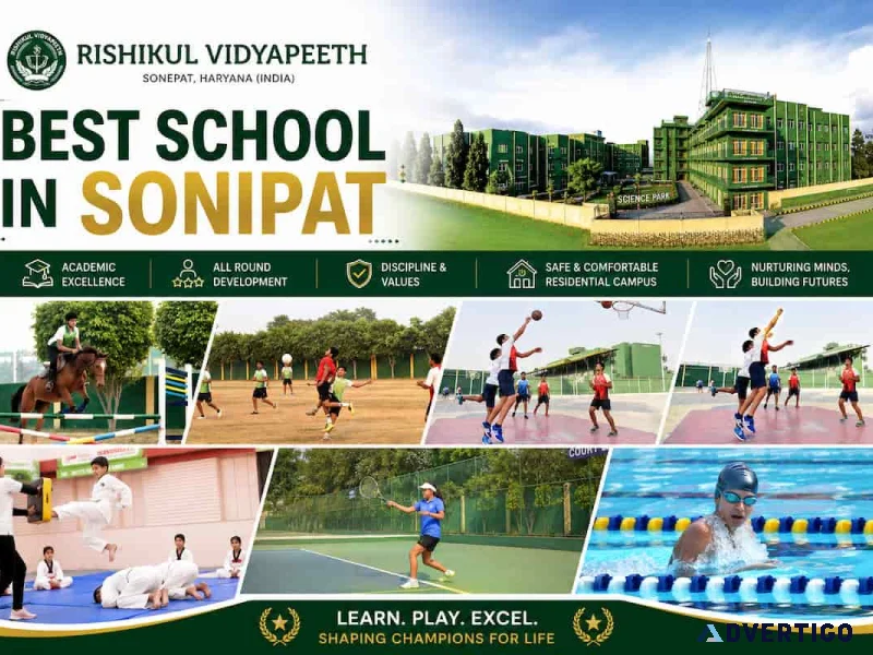 Best school in sonipat for education and sports development