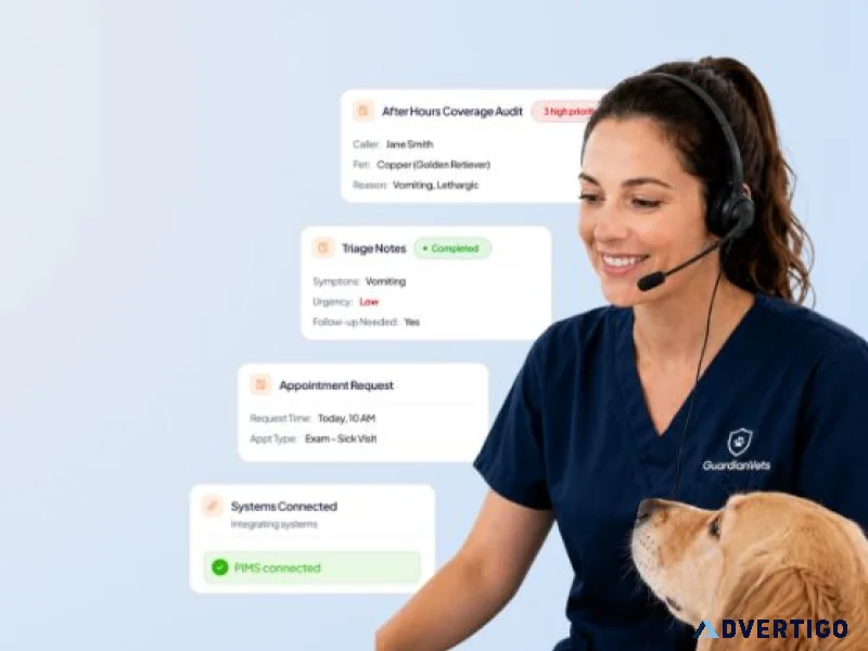 Veterinary customer service