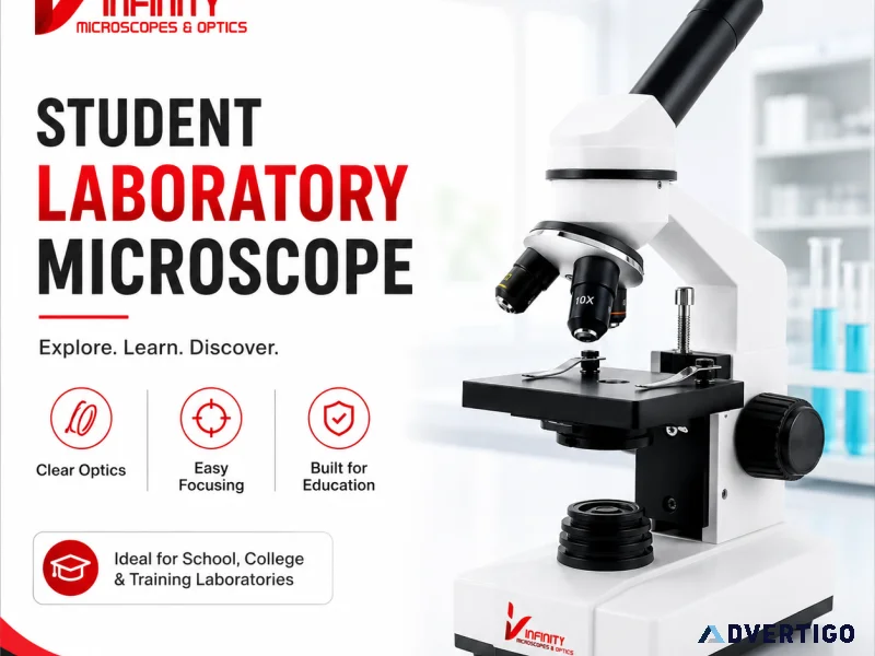 Student laboratory microscope