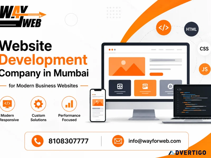 Website development company in mumbai for modern business websit