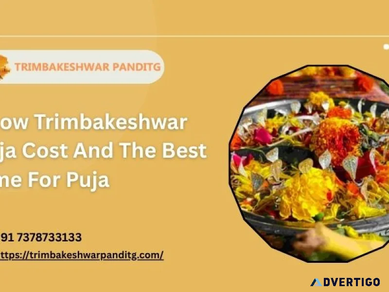 Know trimbakeshwar puja cost and the best time for puja