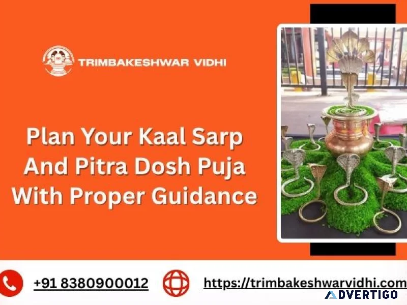 Plan your kaal sarp and pitra dosh puja with proper guidance