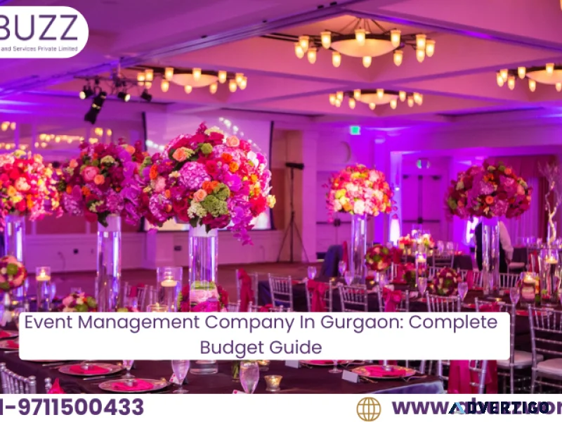 Corporate events management company in gurgaon complete budget