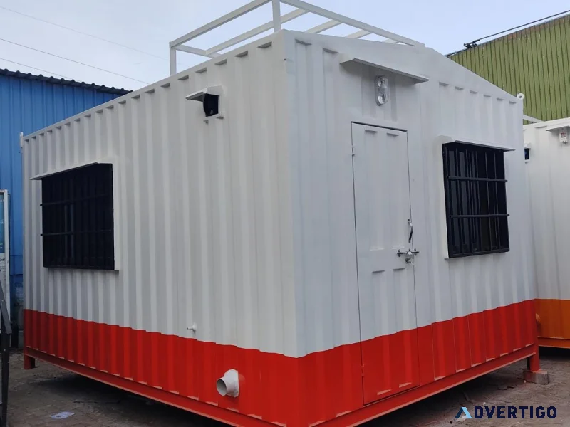 Porta cabin in mumbai for custom office and site space solutions
