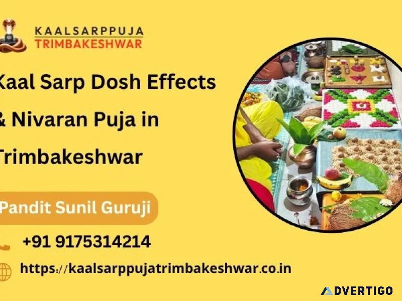 Kaal Sarp Dosh Effects and Nivaran Puja In Trimbakeshwar 