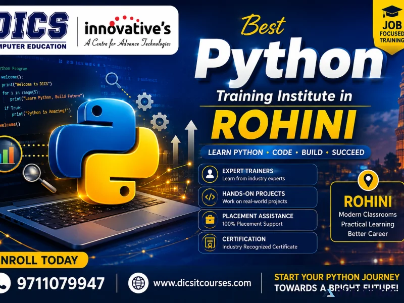 Dics python प्रशिक्षण कोर्स रो�
