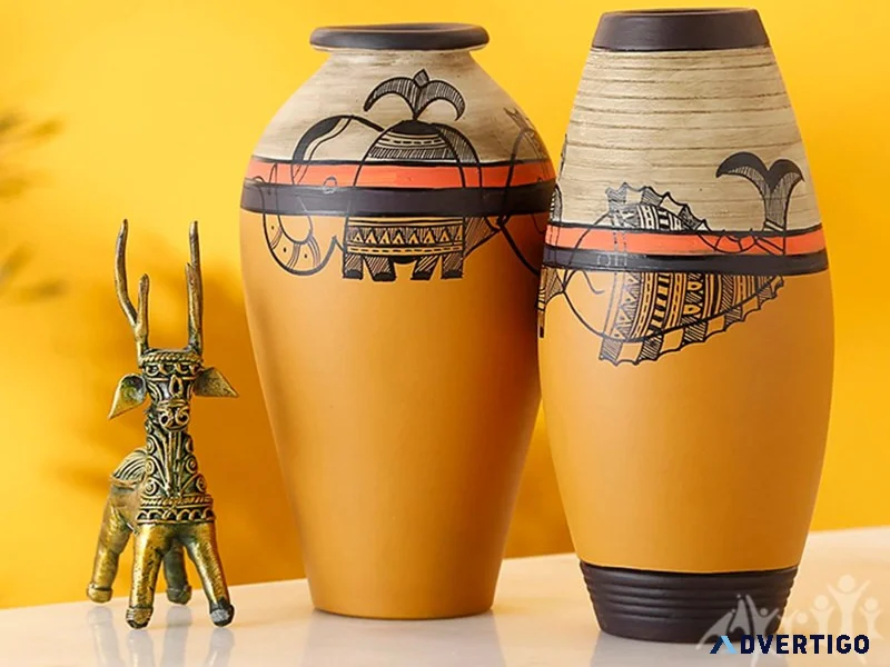 Handcrafted decorative vases online for stylish homes