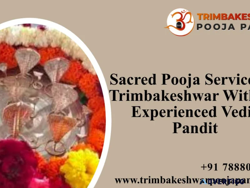 Sacred pooja services in trimbakeshwar with an experienced vedic