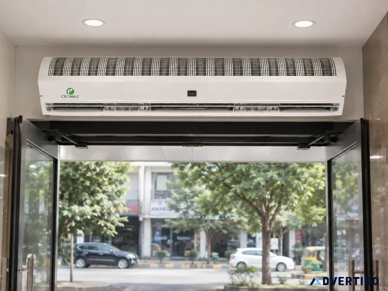 Custom air curtain made for your door size