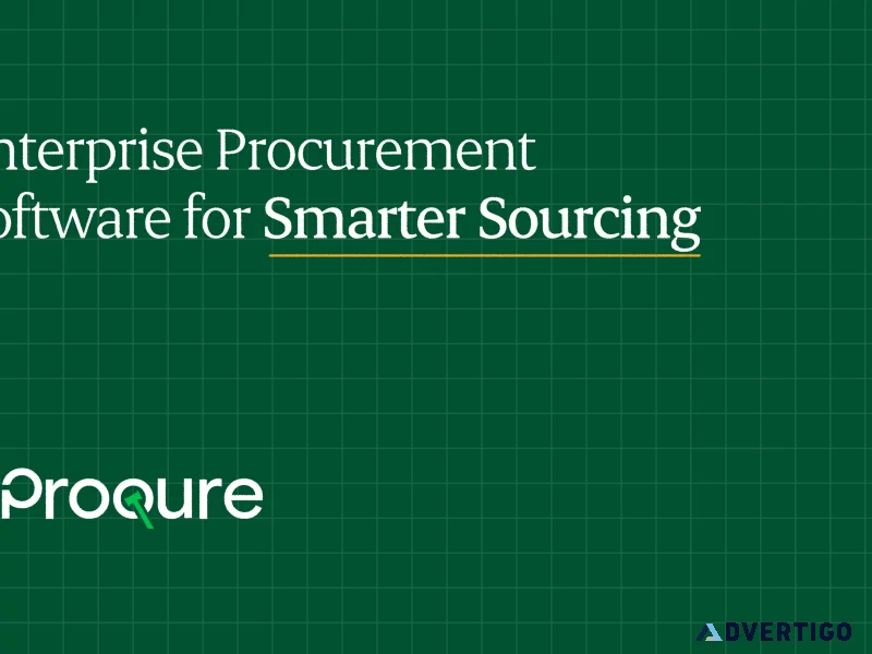 Enterprise procurement software for smarter sourcing