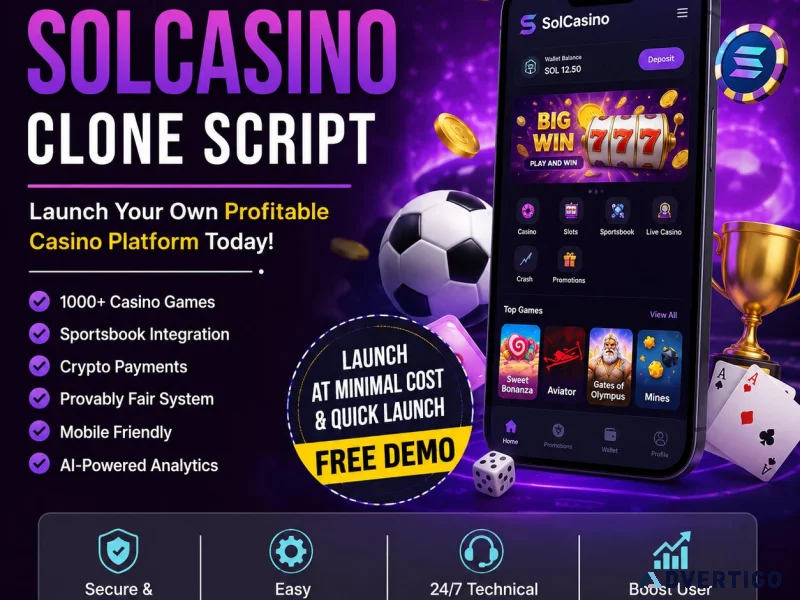 Solcasino clone software for entrepreneurs seeking faster market