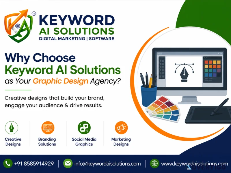 Why choose keyword ai solutions as your graphic design agency