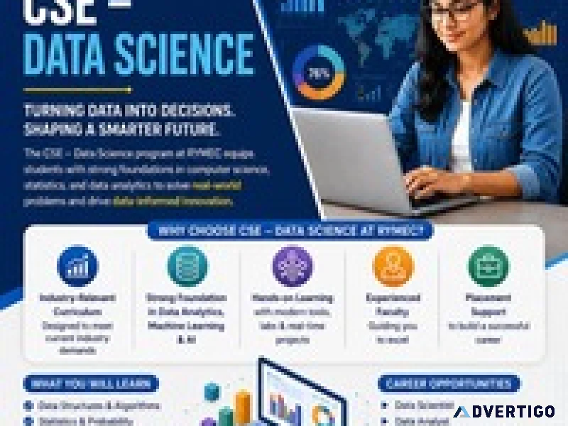 Cse data science course in ballari top engineering college kar
