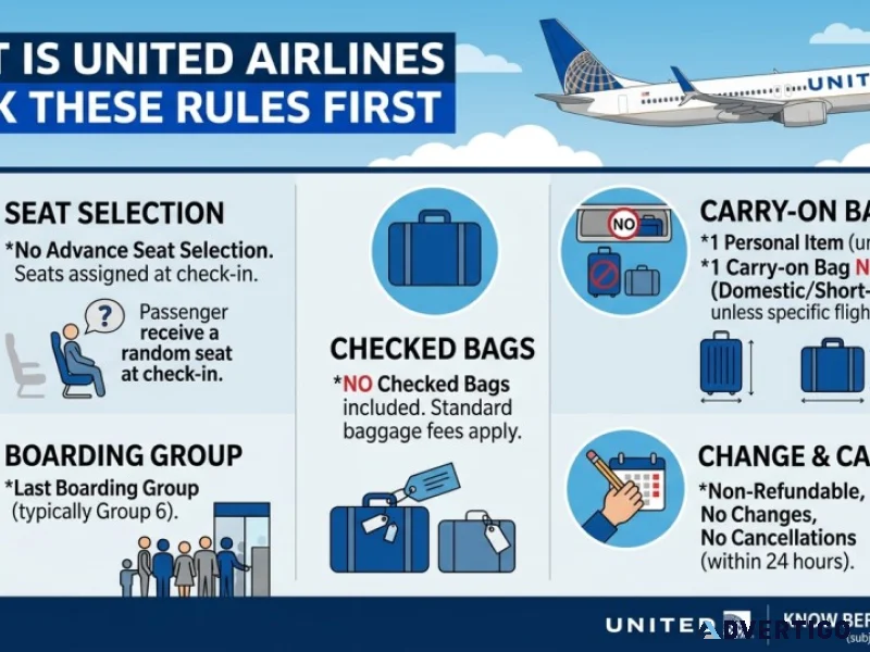 What is united airlines basic economy check these rules first