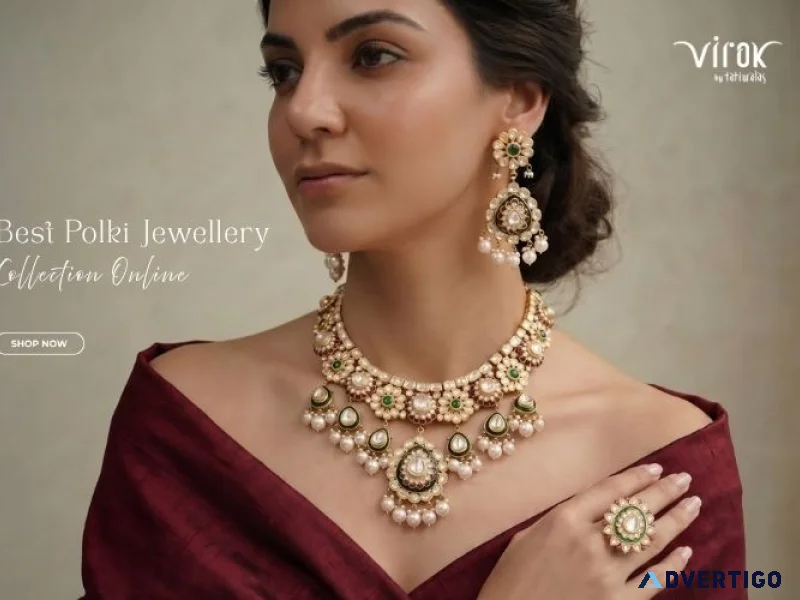 Best polki jewellery collection online shop today