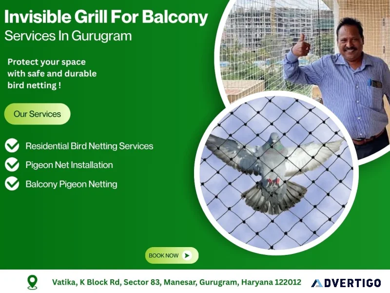 Invisible grill services in gurugram provider