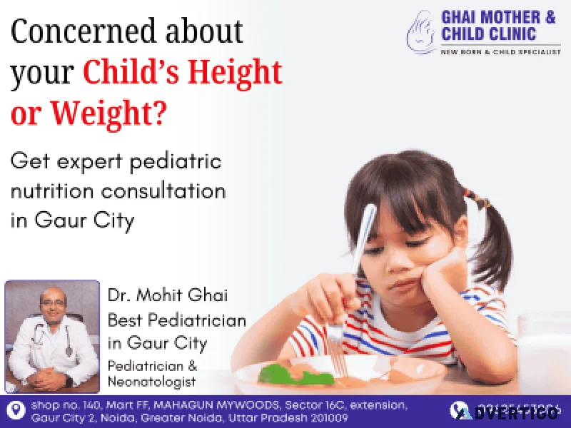 Best pediatrician in gaur city for your childs growth