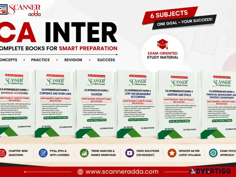 Best CA Inter Books