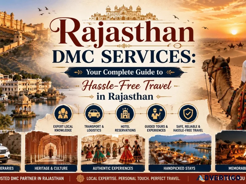 Rajasthan dmc services for customized travel solutions