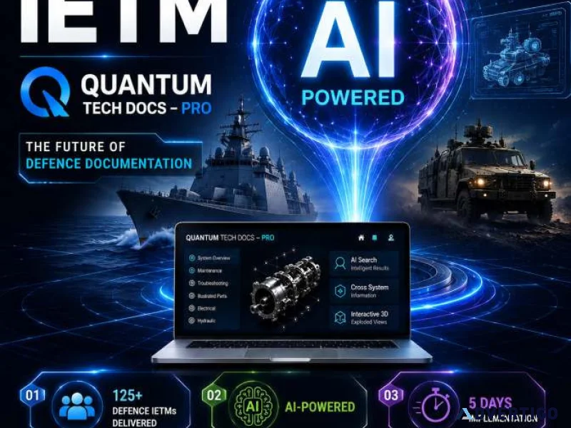 Quantum techdocs pro connected defence ietm platform