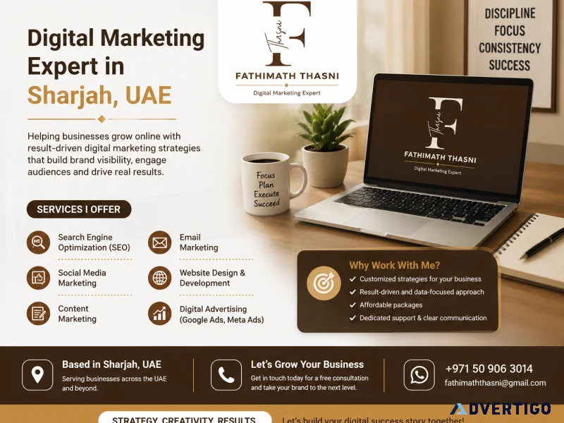 Digital marketing services in sharjah
