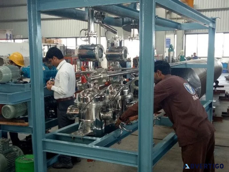 Vacuum skid for reliable industrial vacuum applications