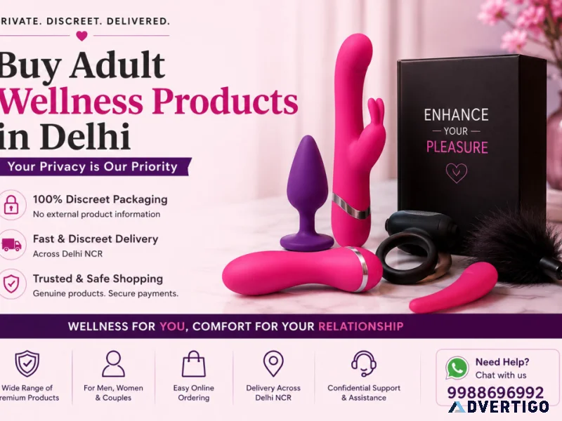 Buy adult wellness products in delhi private discreet shopping