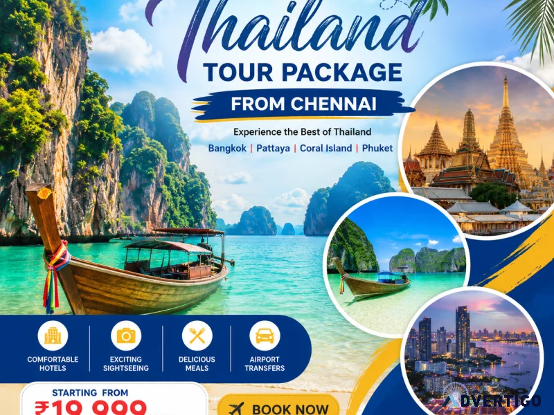 Thailand travel package from chennai