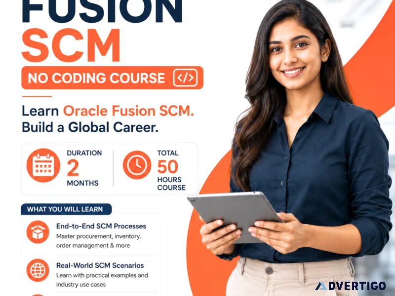 Oracle fusion scm online training