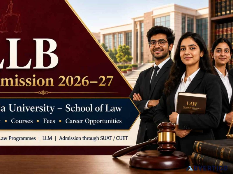 Llb admission at sharda university