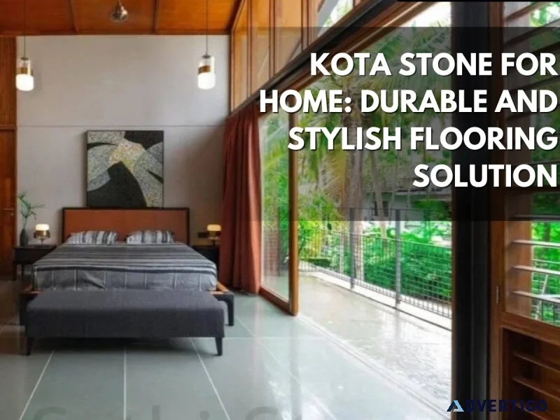 Kota stone for home durable and stylish flooring solution