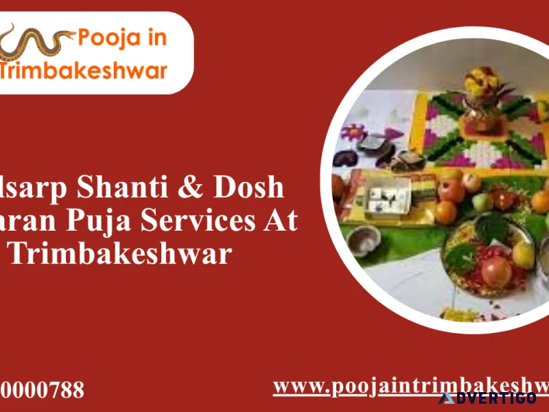 Kalsarp shanti dosh nivaran puja services at trimbakeshwar