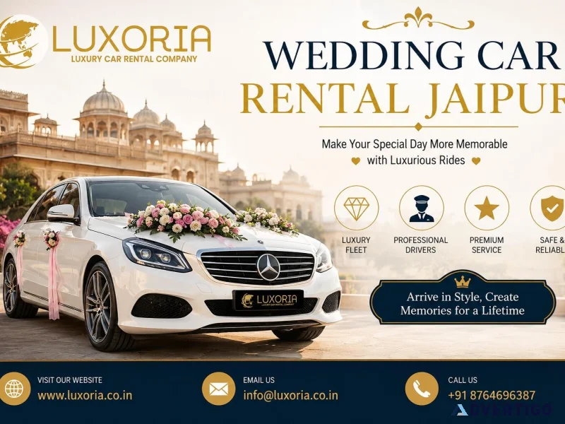 Wedding car hire jaipur