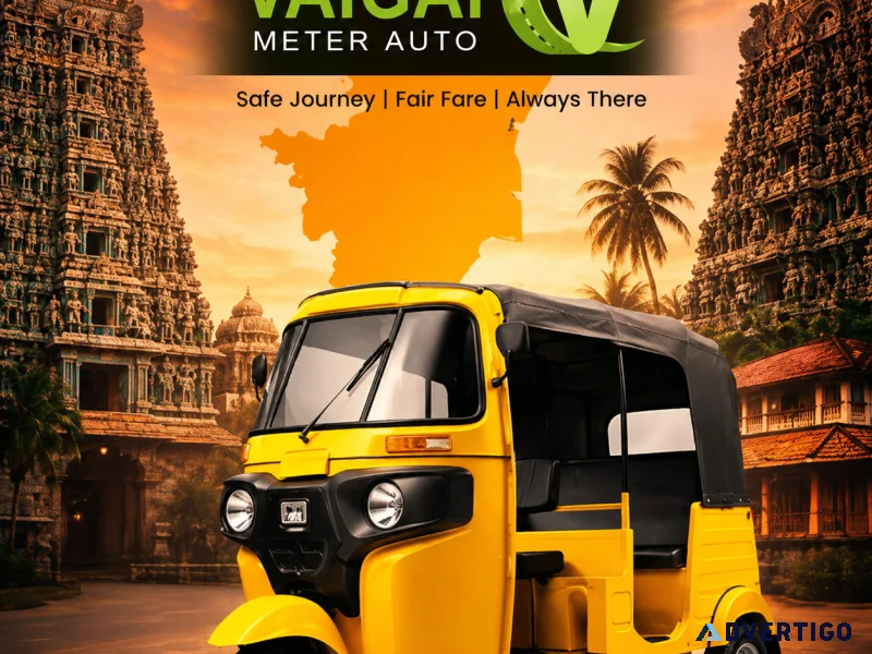 Quick madurai meter auto service vaigai meter auto