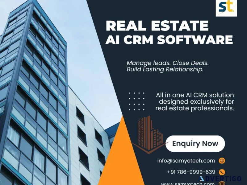 Real estate ai crm software