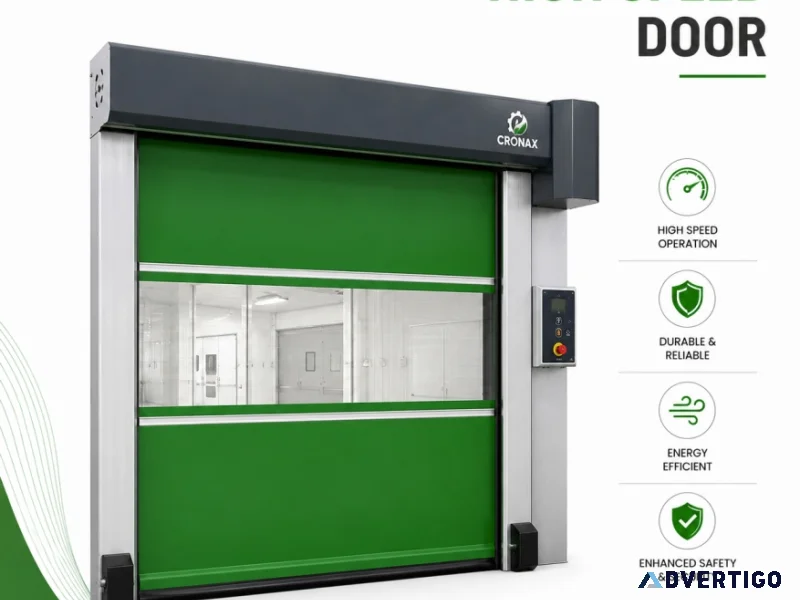 High speed door fast industrial door solution