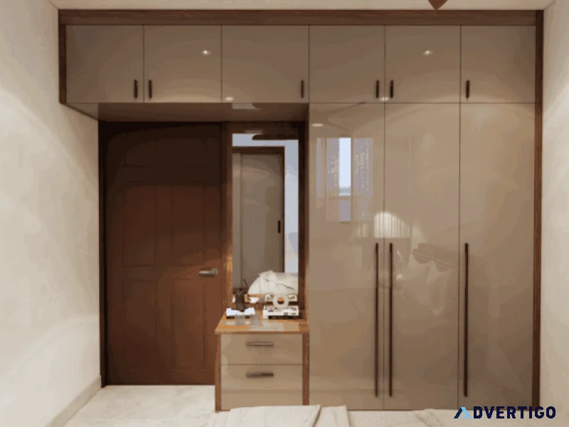Customized wardrobe interiors for better space management