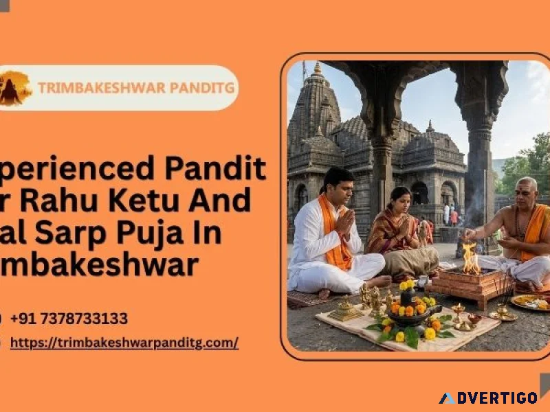 Experienced pandit for rahu ketu and kaal sarp puja in trimbakes