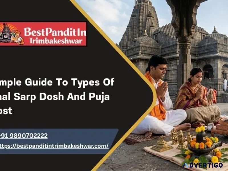 Simple guide to types of kaal sarp dosh and puja cost